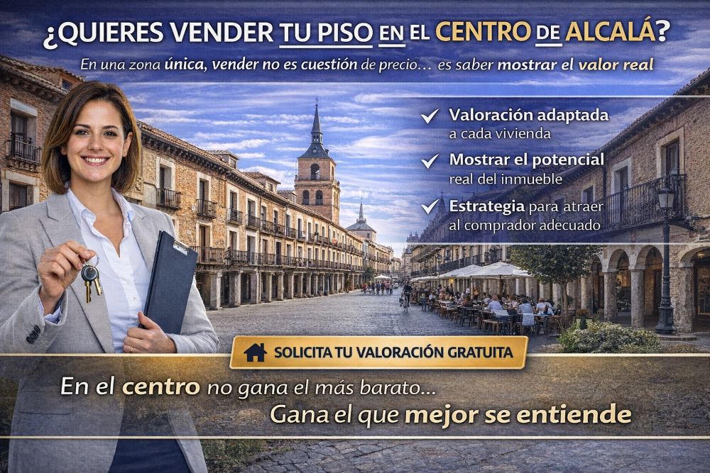 Vender piso en el Centro de Alcalá de Henares