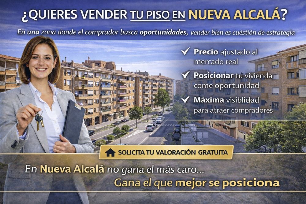 Vender piso en Nueva Alcalá, Alcalá de Henares