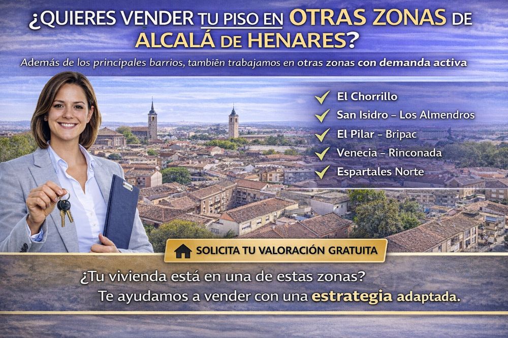 Vender piso en Alcalá de Henares